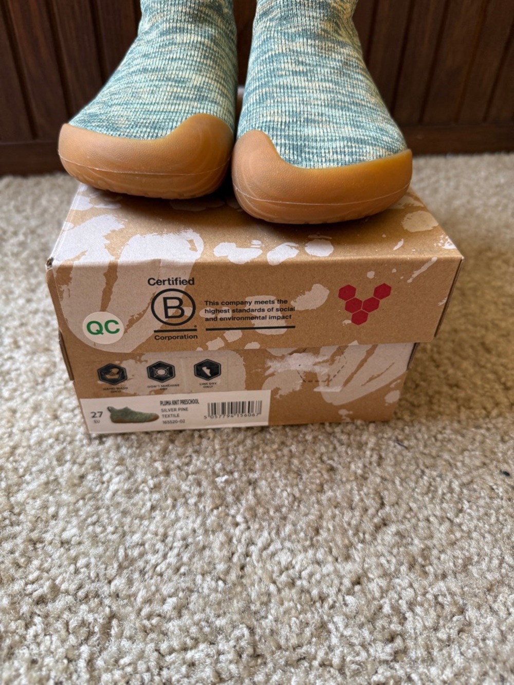 VivoBarefoot Little kids Pluma Knit Shoes - Picture 7 of 10